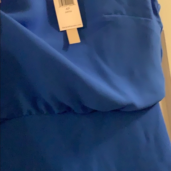 Banana Republic Cobalt Blue Sleeveless Blouson Mini Dress - Picture 2 of 8